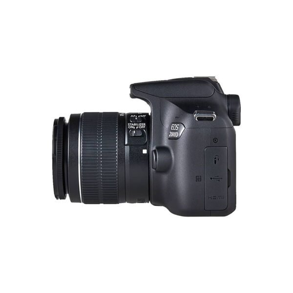 CANON EOS 2000D+EF-S 18-55 IS II Spiegelreflexkamera+Tasche+SD16GB – Bild 4
